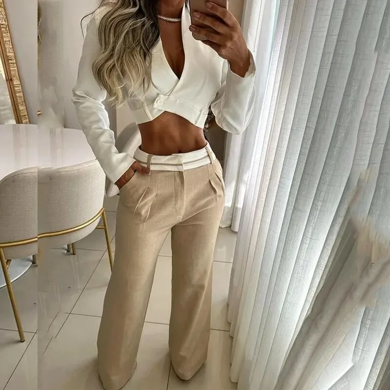 1-main-herfst-dames-tweedelige-set-kantoor-mode-effen-lange-mouw-revers-hoge-taille-korte-top-losse-met-zakken-broek-sets-streetwear.png