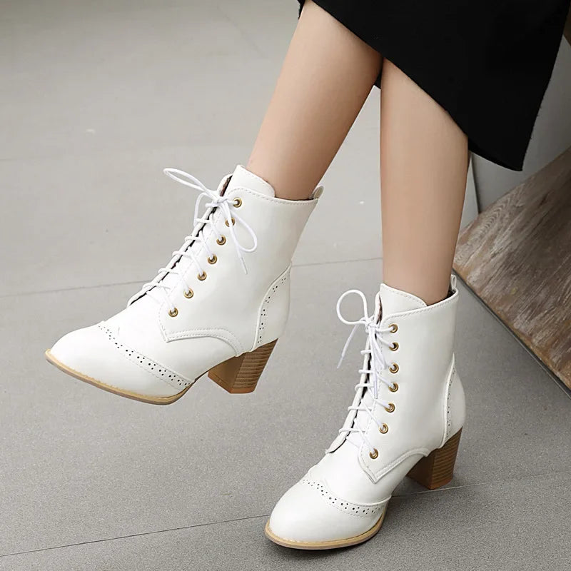 2023-Fashion-Brogue-Carved-Brown-Balck-White-Lace-Up-High-Heel-Combat-Biker-Ankle-Boots-for.webp