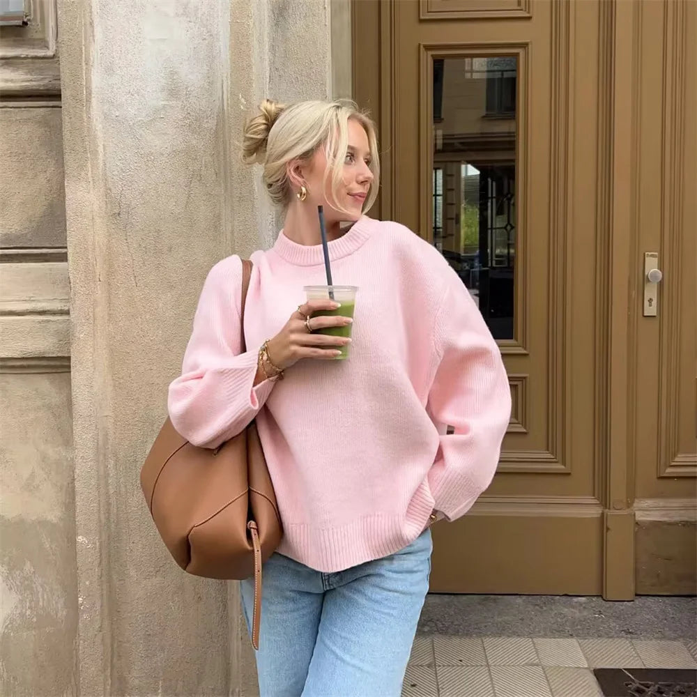 2024ZAR-Spring-Fashion-Versatile-Solid-Color-Loose-Round-Neck-Long-sleeved-Sweater_98a06572-7197-4923-8c02-0314bf6dbbf9.webp