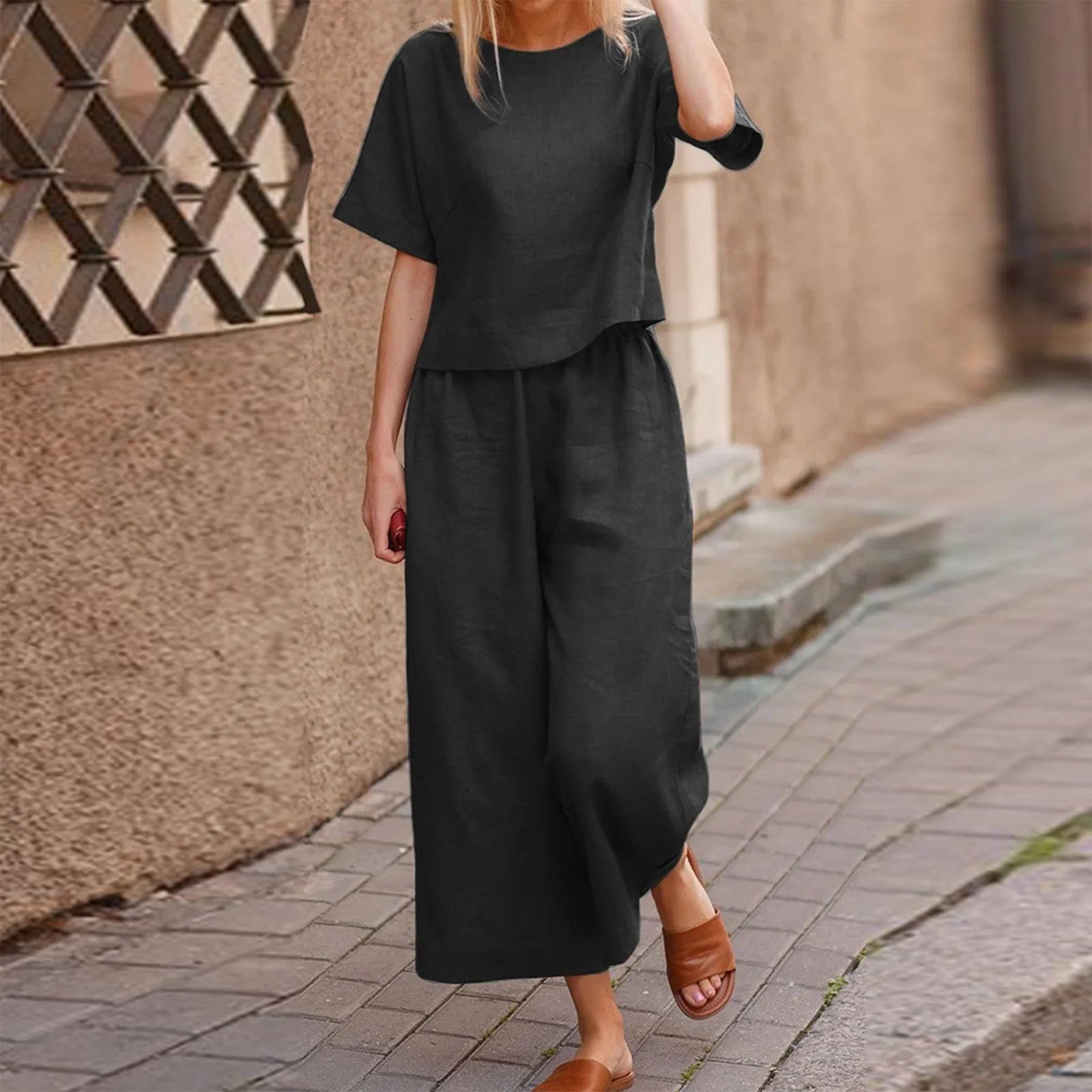 Summer-Cotton-Linen-Female-Set-Loose-Women-s-Pants-Suit-Top-Wide-leg-Trouser-Suits-Female.webp